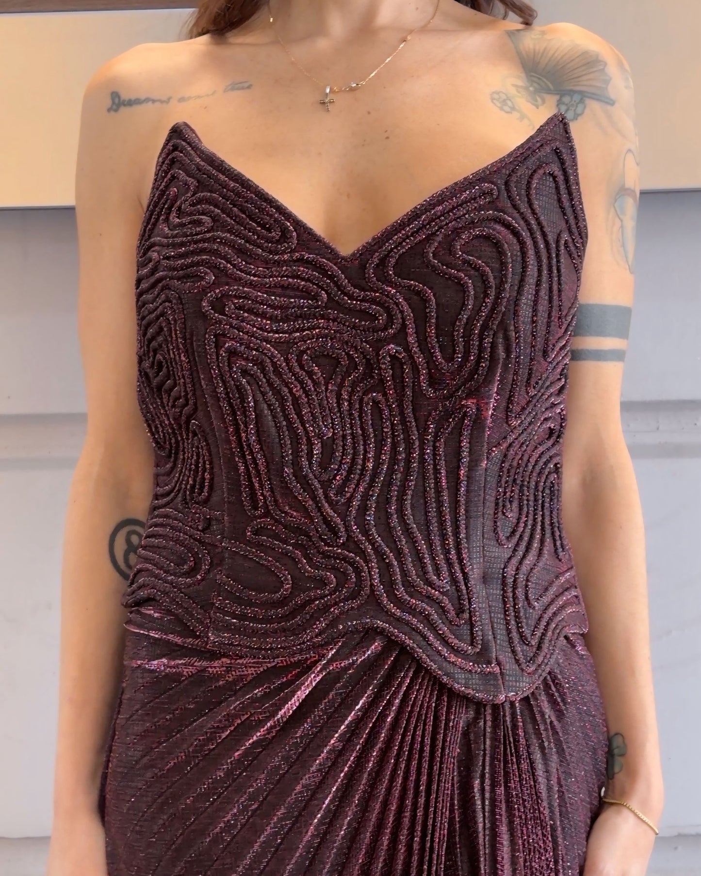 Abito Bordeaux Lumiére