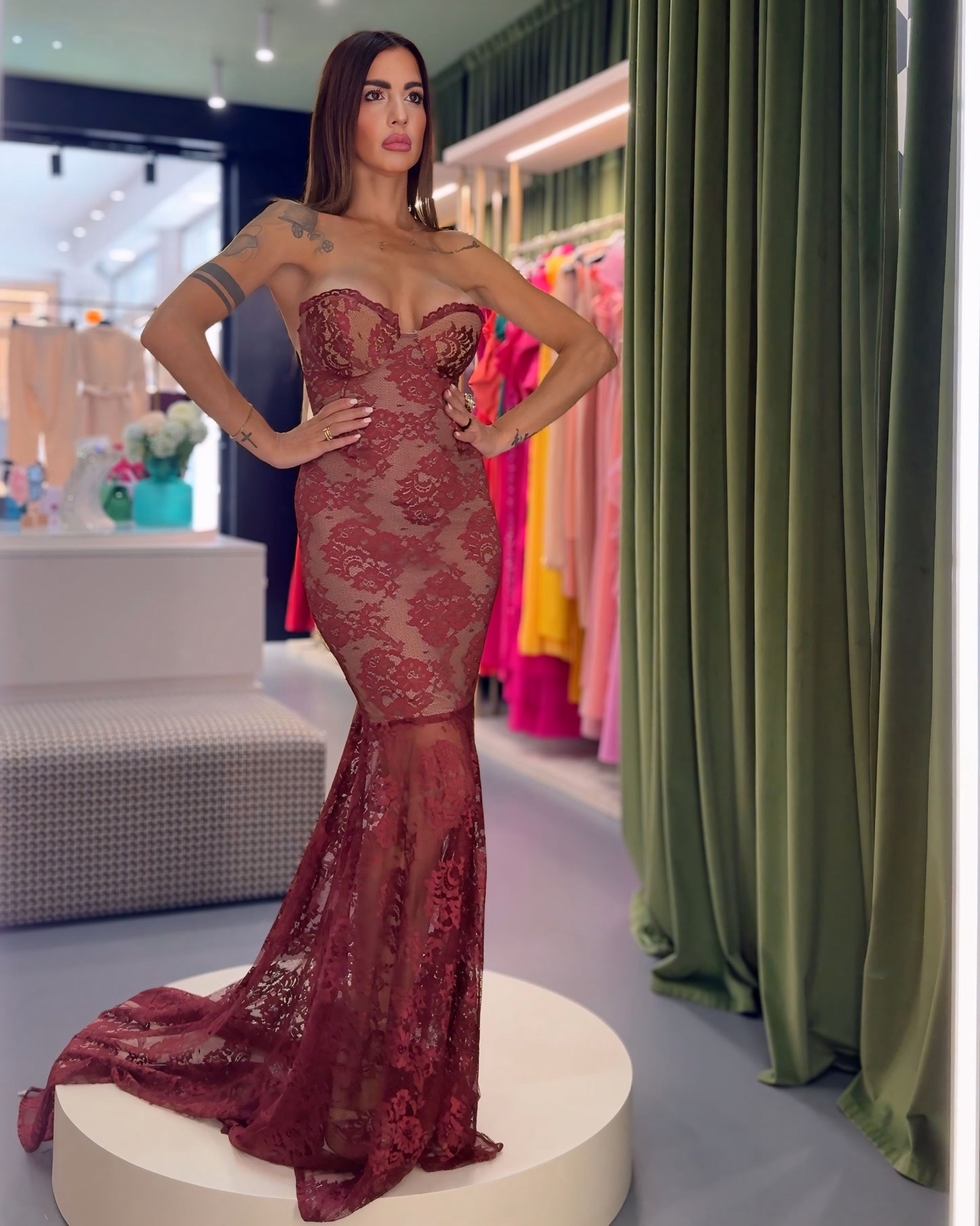 Abito Sirena pizzo