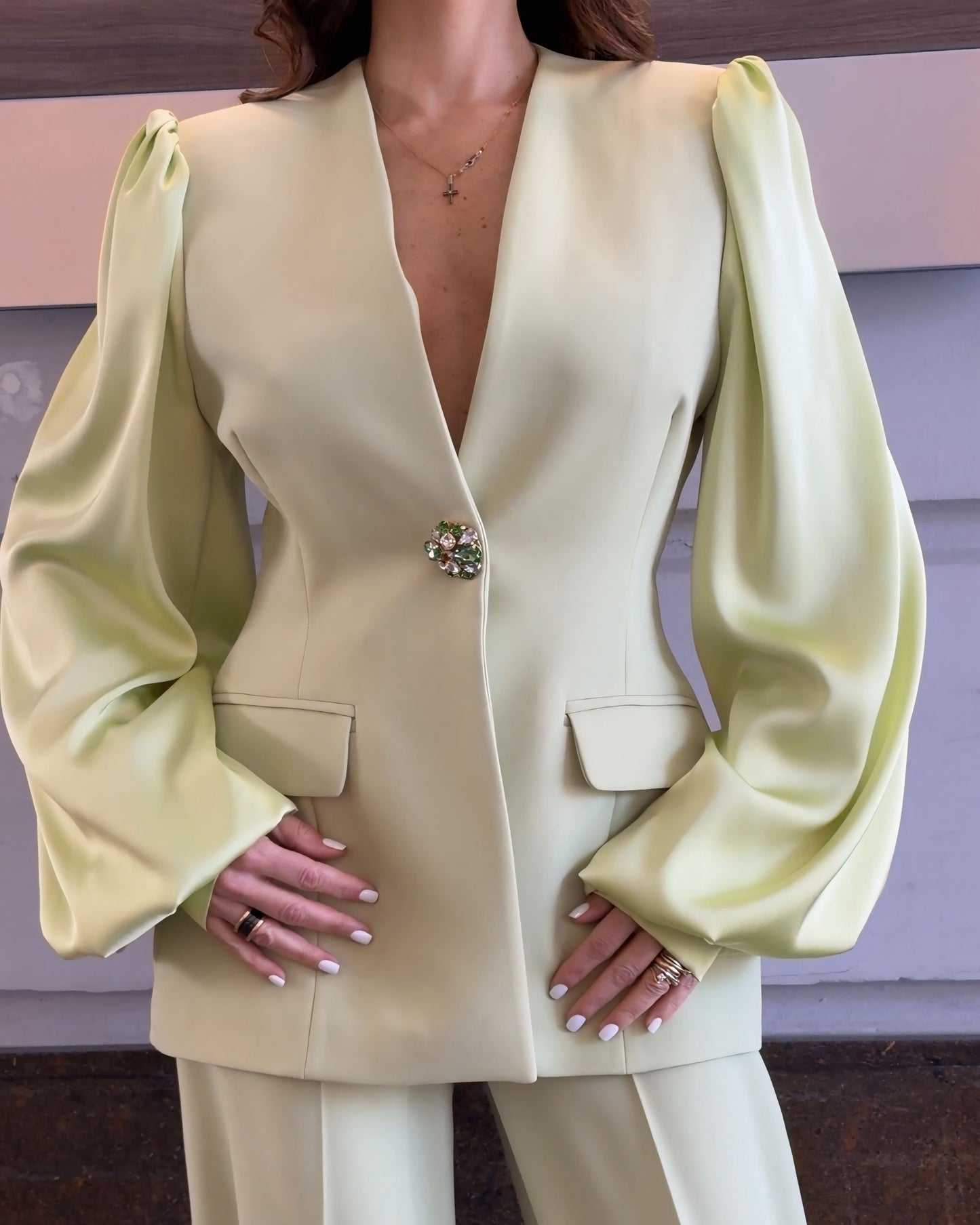 Tailleur Green Aura