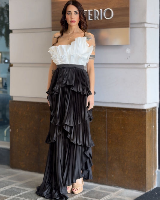 Abito Black & White Revé