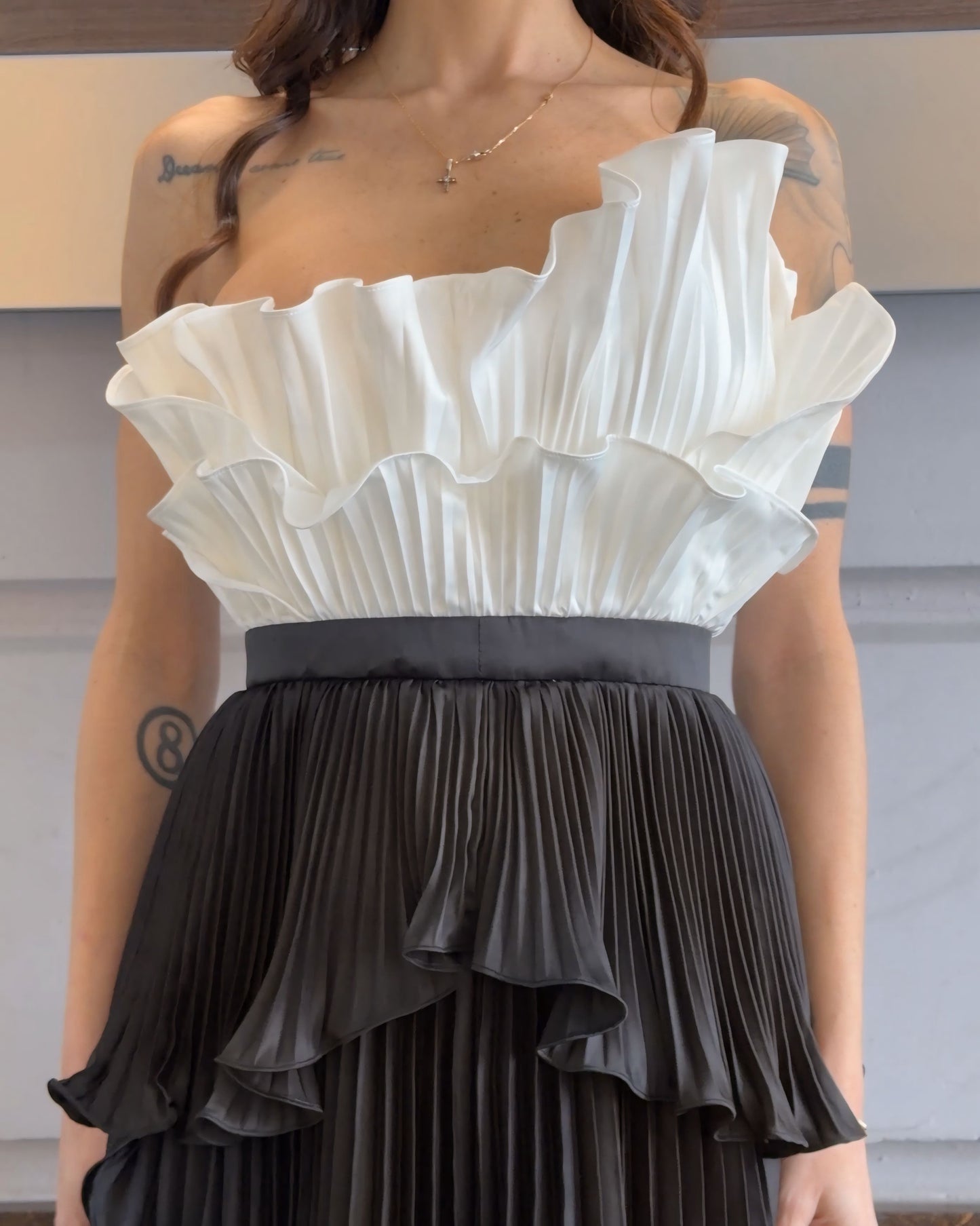 Abito Black & White Revé