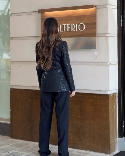 Tailleur Black Paillettes