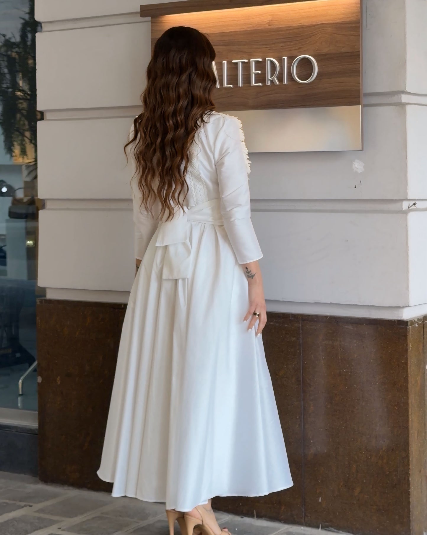 Abito White Chantilly