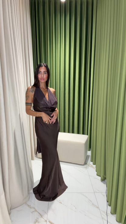 Abito Satin Elegance