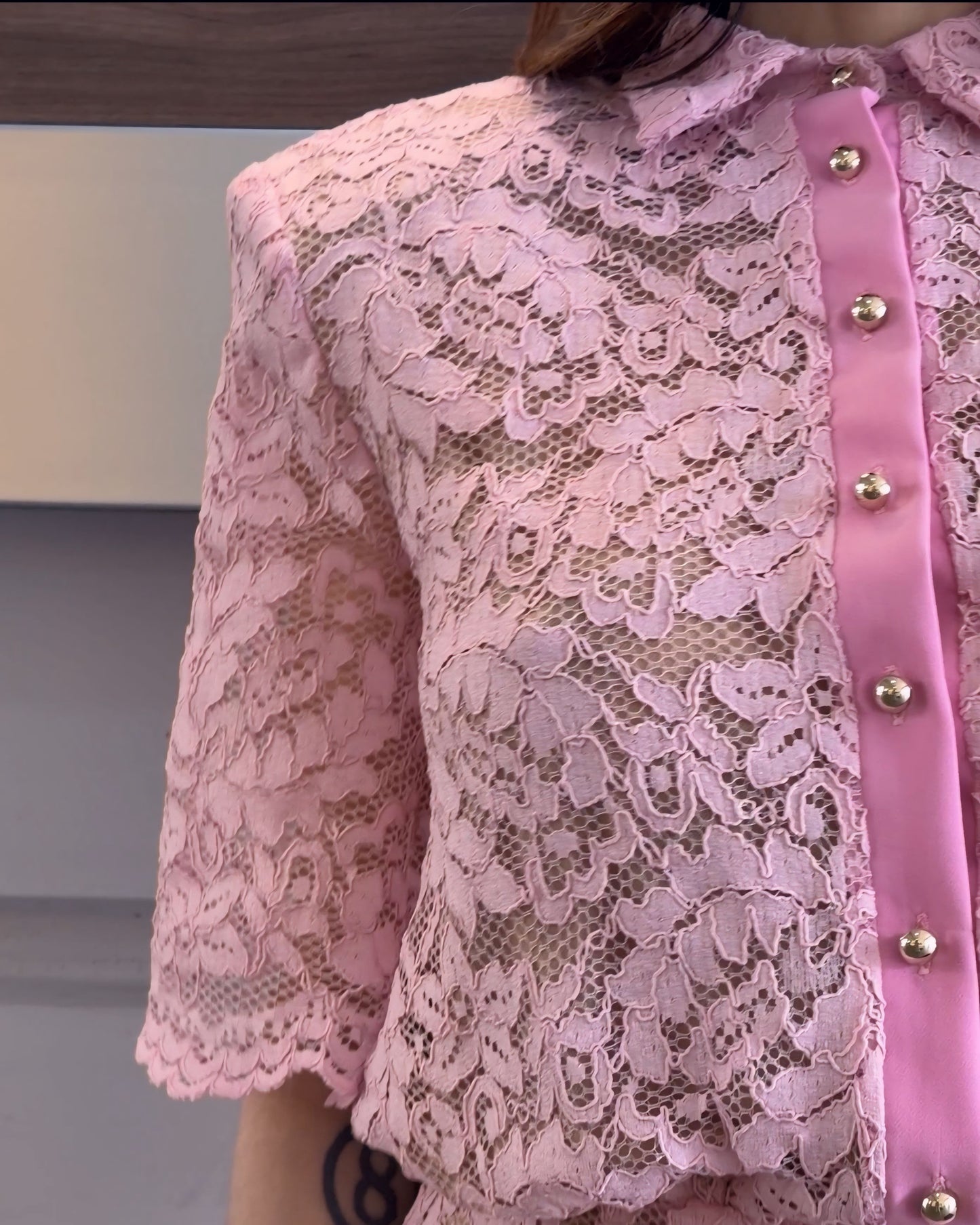 Abito Rosa Chantilly