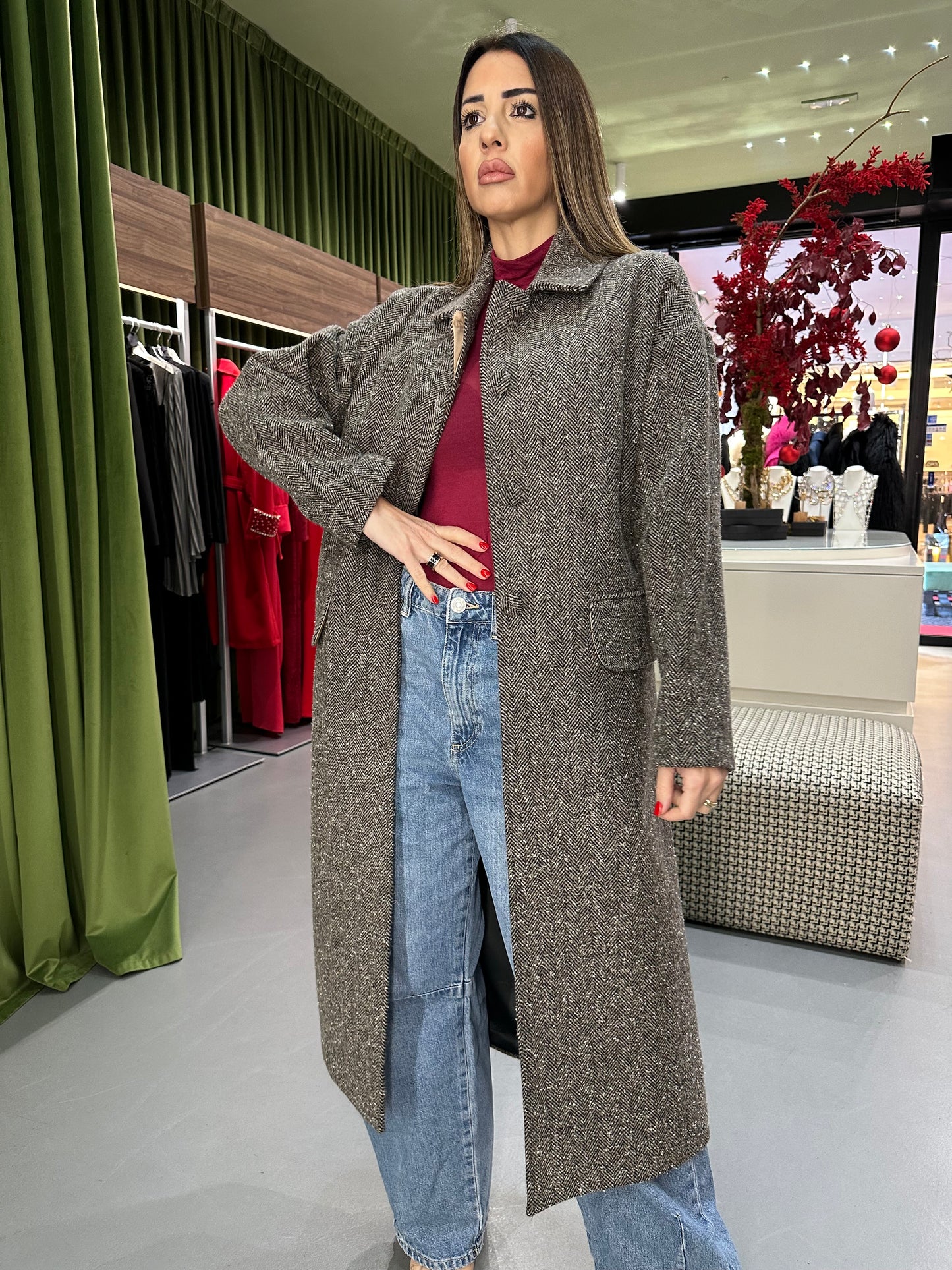 Cappotto Spigato