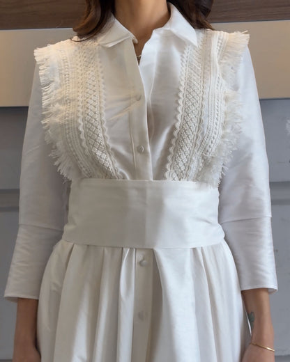 Abito White Chantilly