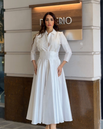 Abito White Chantilly