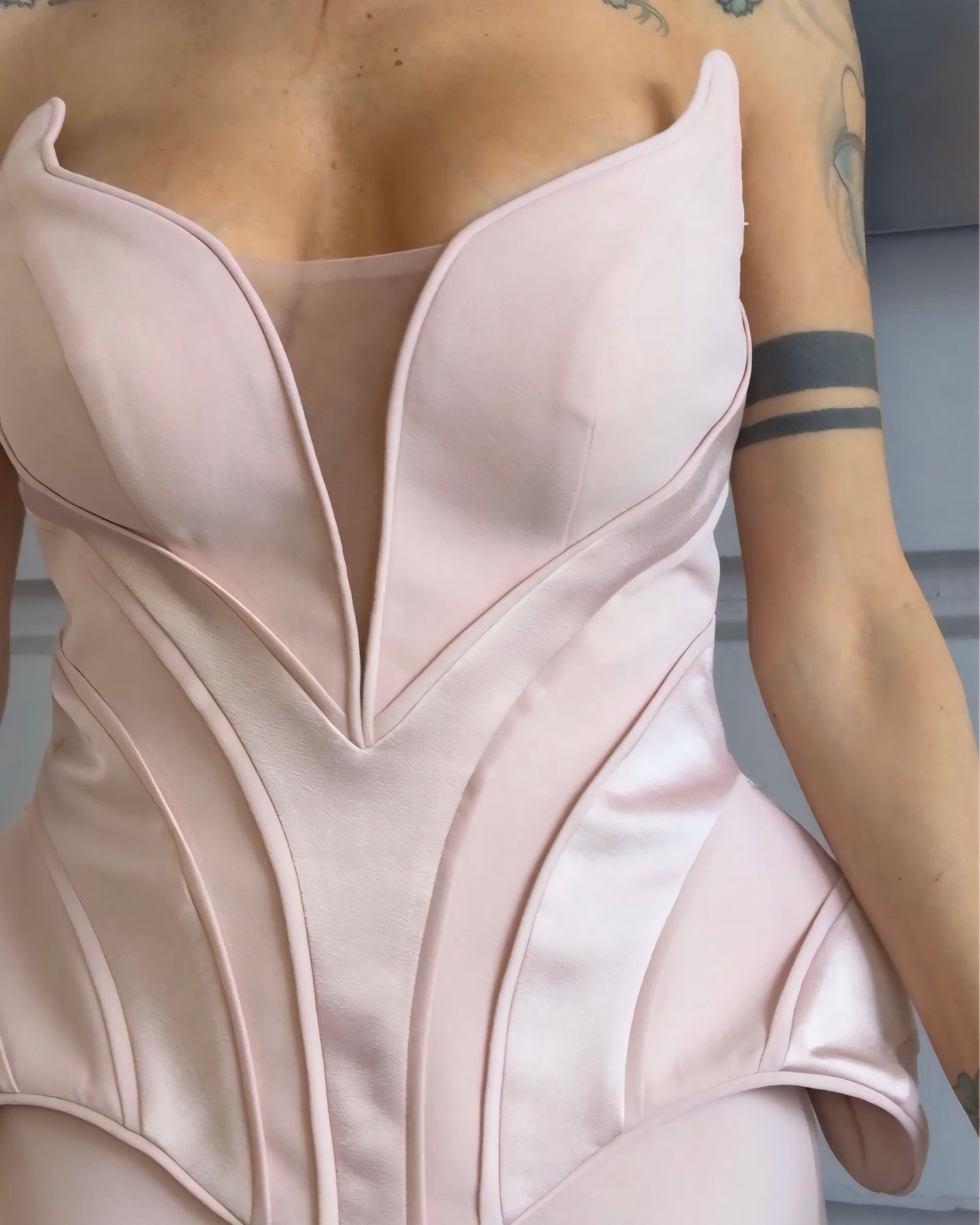 Abito Sirena Blush