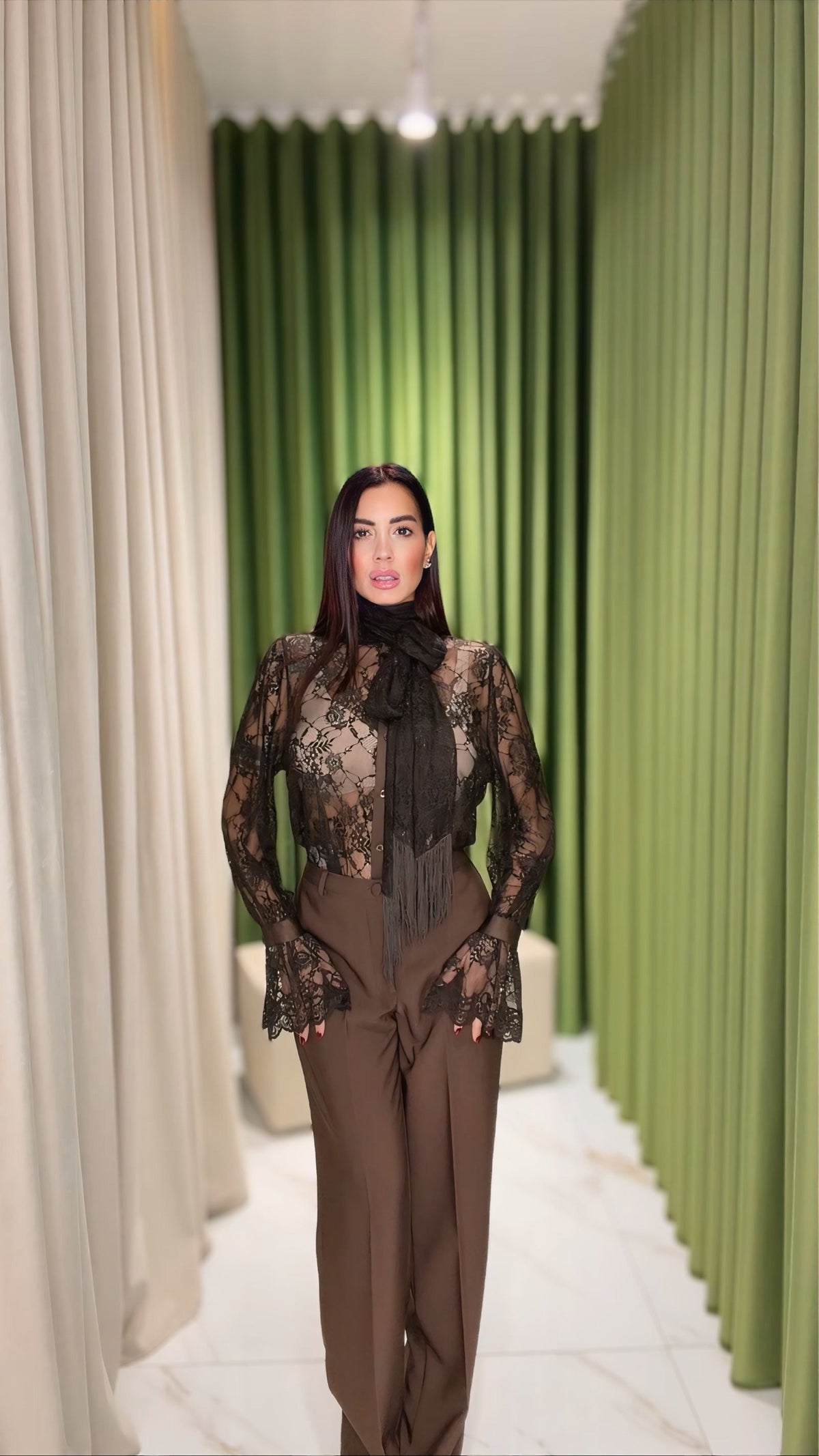 Camicia Tabacco Chic