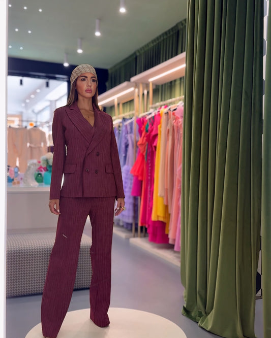 Tailleur Gessato