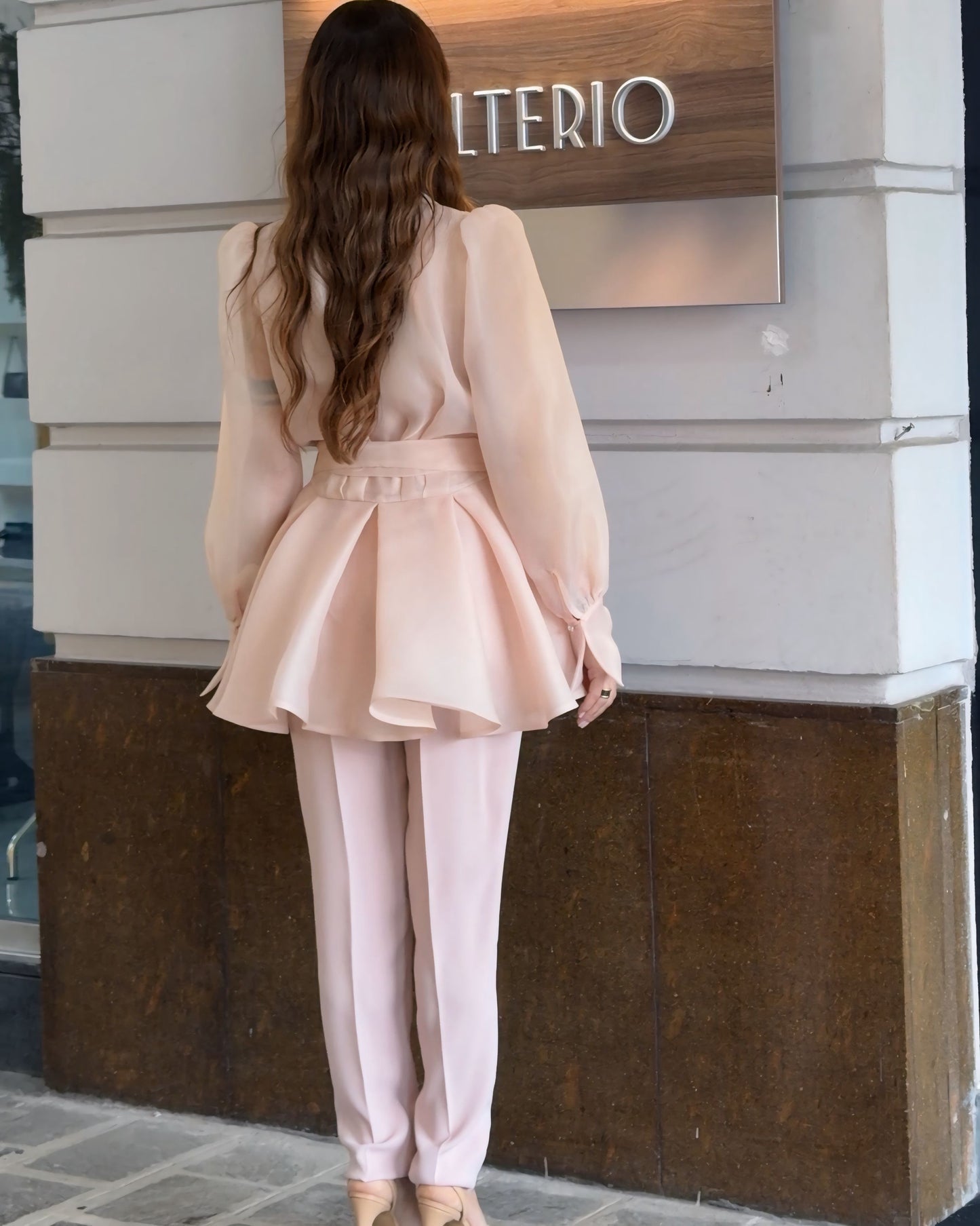 Tailleur Organza