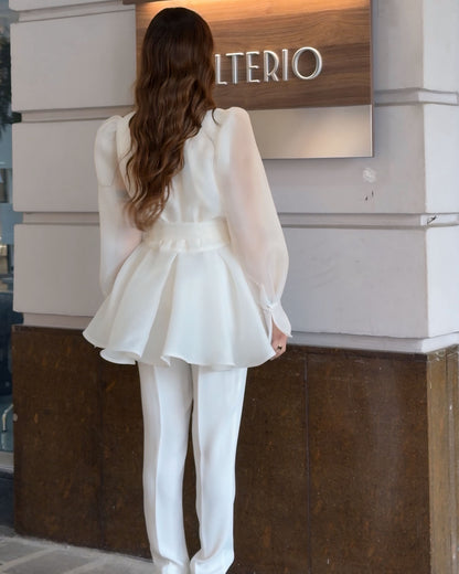 Tailleur in ORGANZA