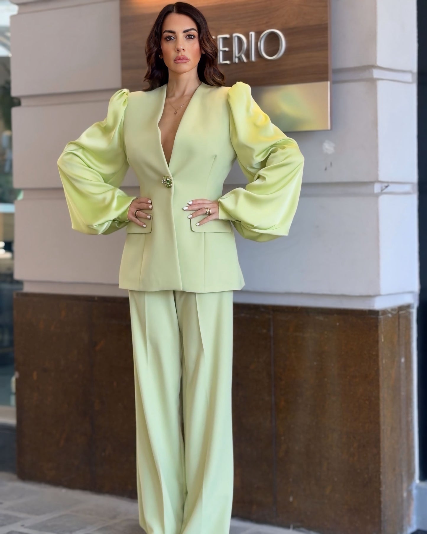 Tailleur Green Aura