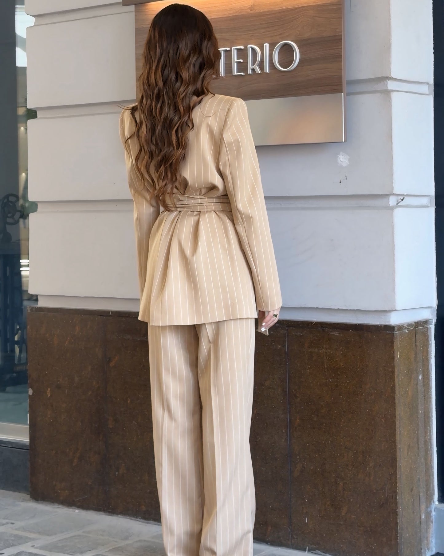 Tailleur Cognac LINE