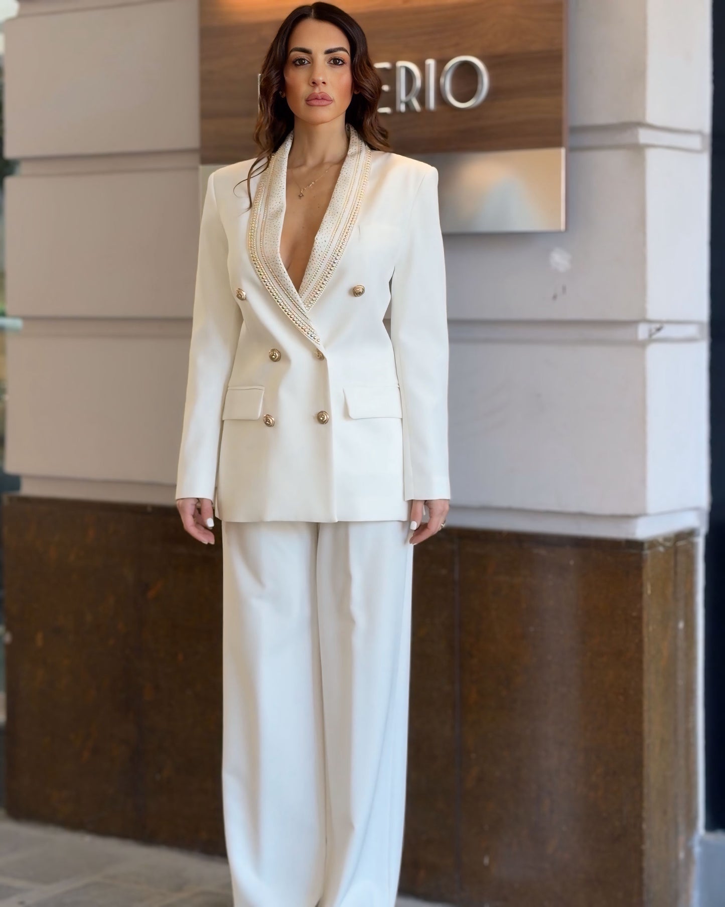 Tailleur BLANC Prestige