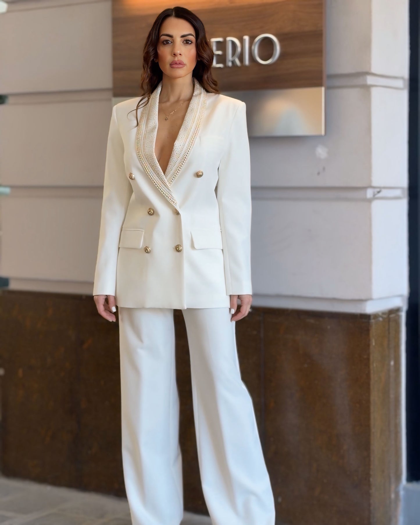Tailleur BLANC Prestige