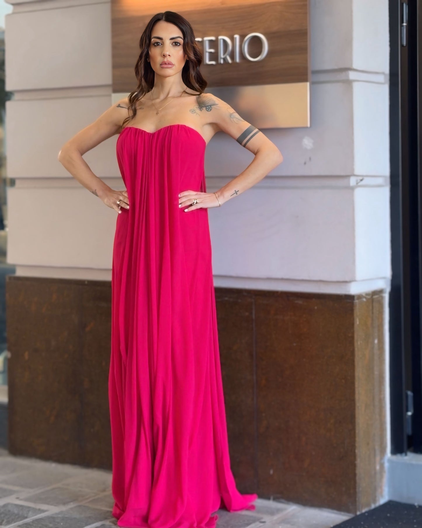 Abito Ginevra Fucsia