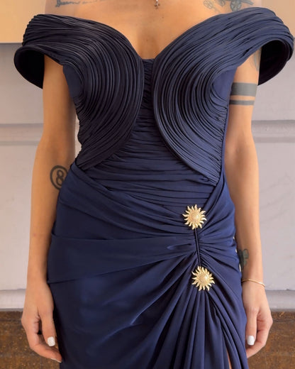 Abito Sole blu Couture