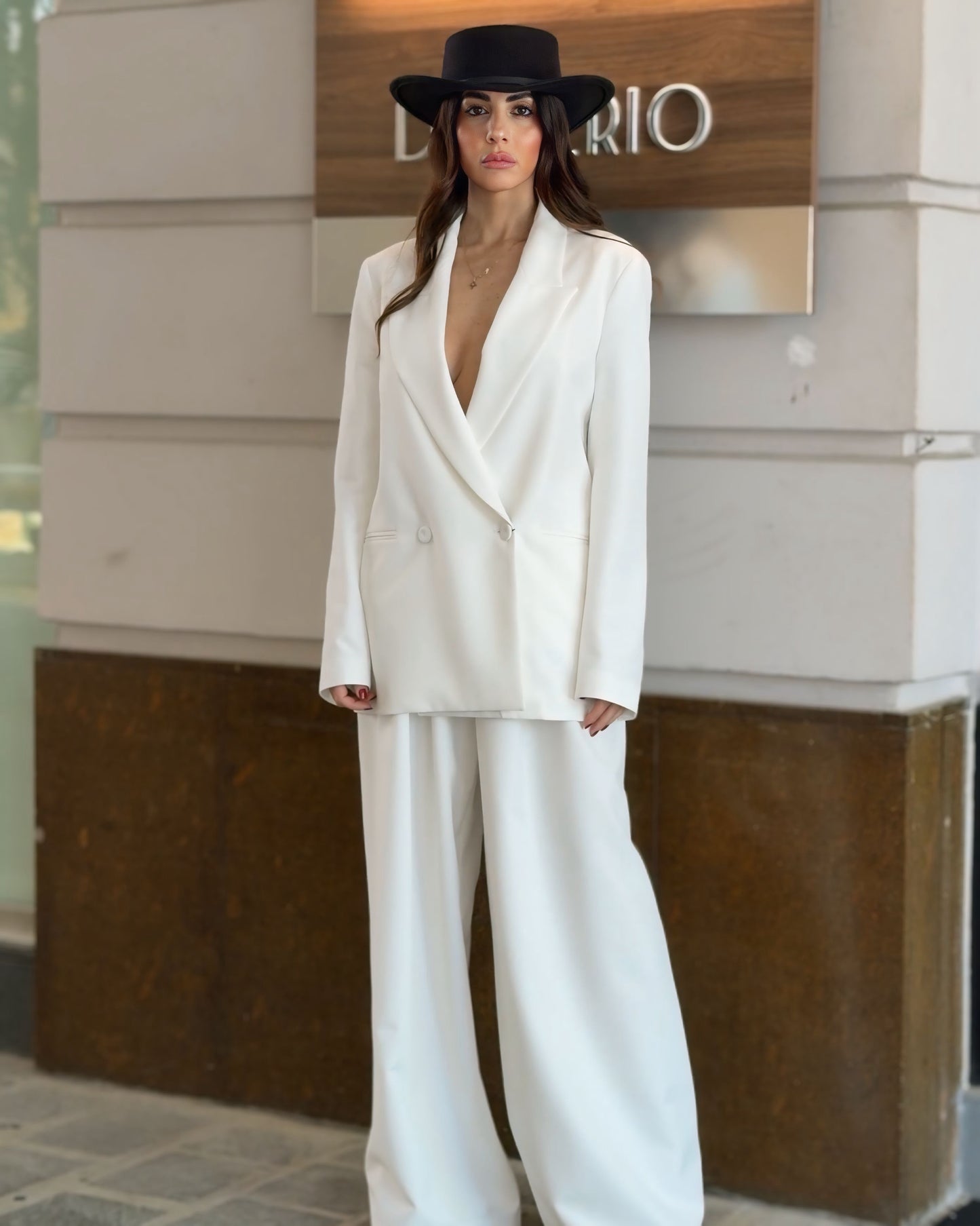 Tailleur White