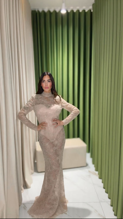 Abito Cipria Couture