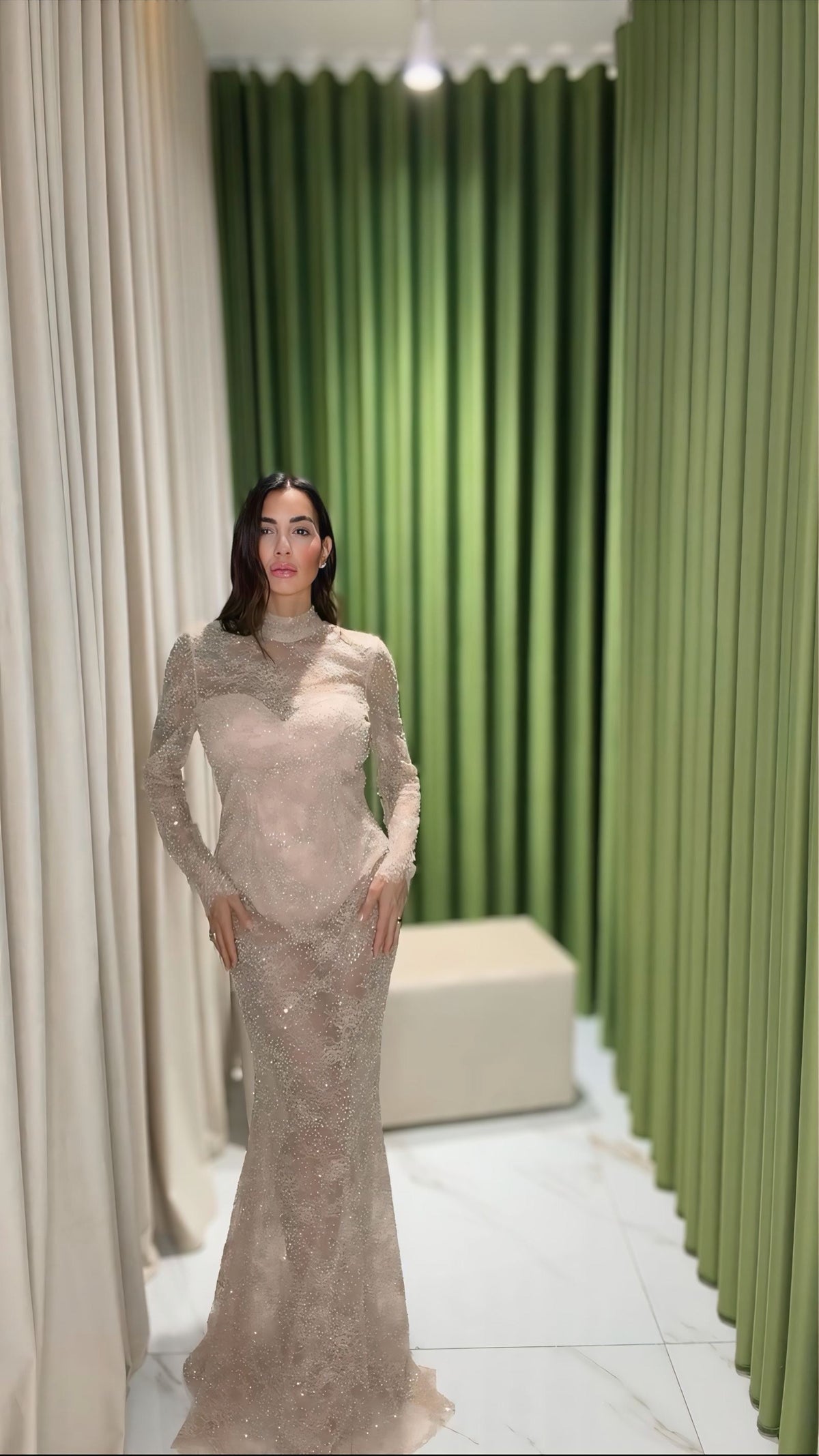 Abito Cipria Couture